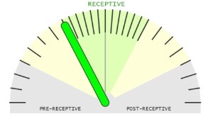 Retceptometer of beReady test: The sample is receptive but the optimal WOI is achieved in 12-24 h