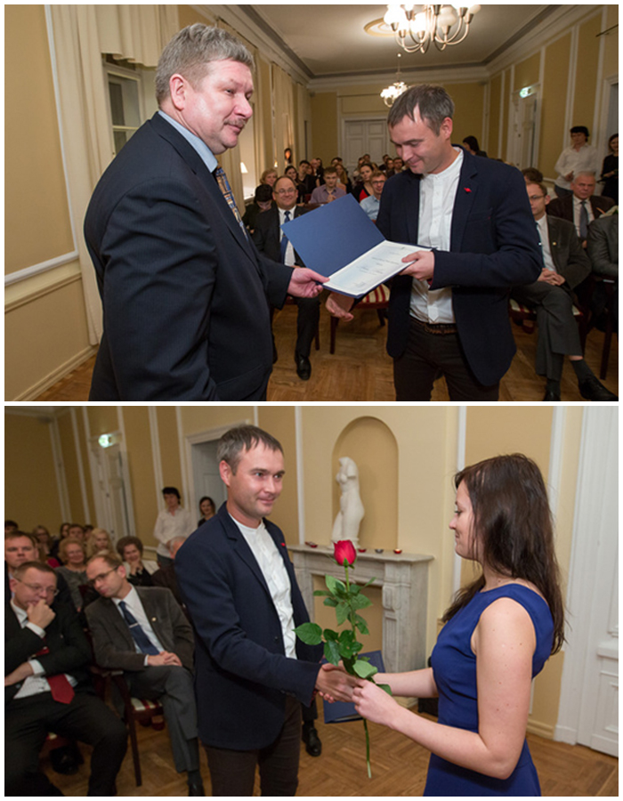 Deniss Sõritsa TÜ Andreas ja Elmerice Traksi stipendiumi laureaat 2015